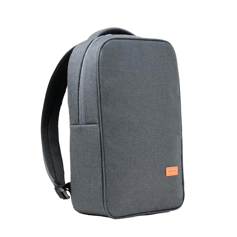 15 Inch Waterproof Laptop Handbag - Dark Gray Polyester-1915196543376429056