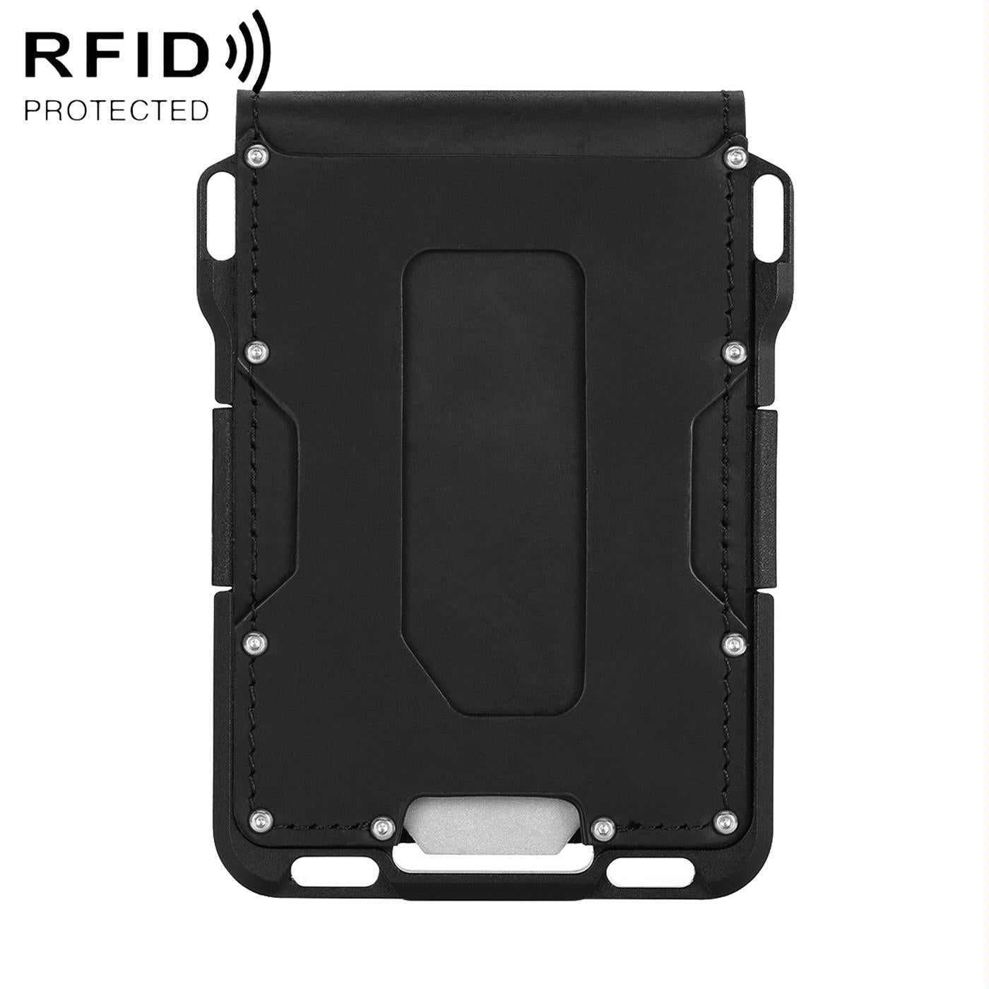 Aluminum Rfid Tool Card Holder - Compact Design-1915196503023030276