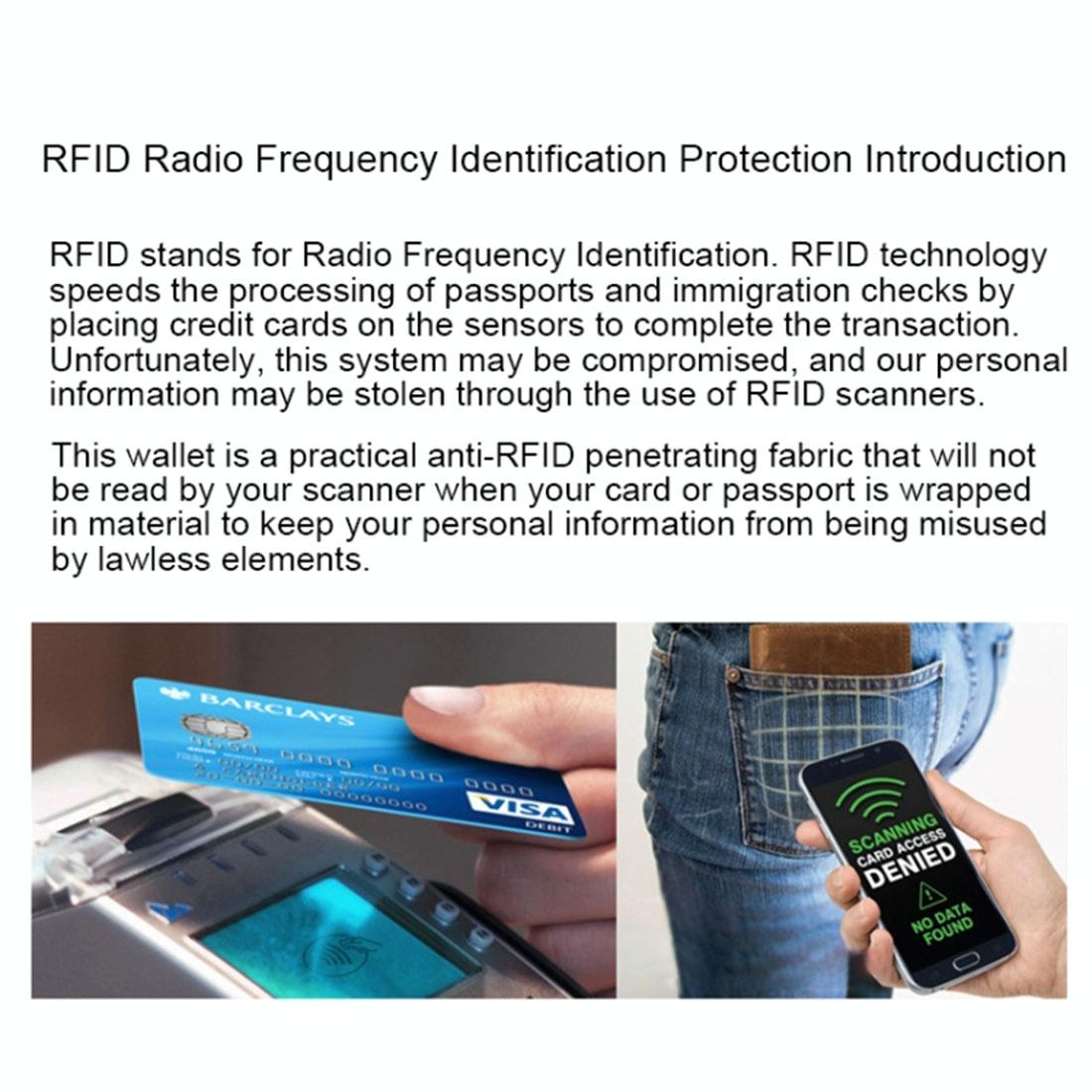 10 Rfid Blocking Aluminum Foil Card Holders - 9.1X6.3Cm - Pack Of 10-1915198062448480259