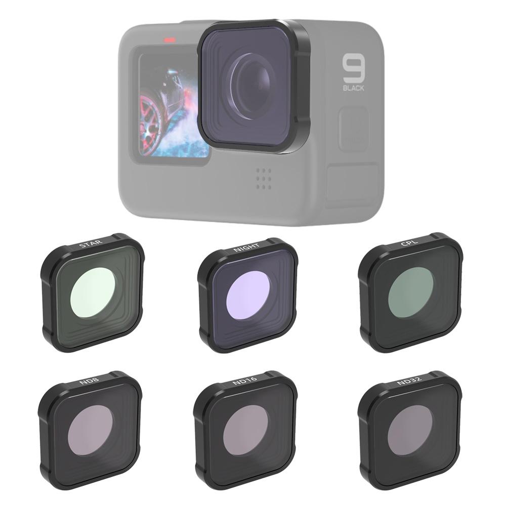 Kb Series Star Cpl Night Lens Filter For Gopro Hero10 / 9 - Nd8 / 16 / 32-1915197012517720064