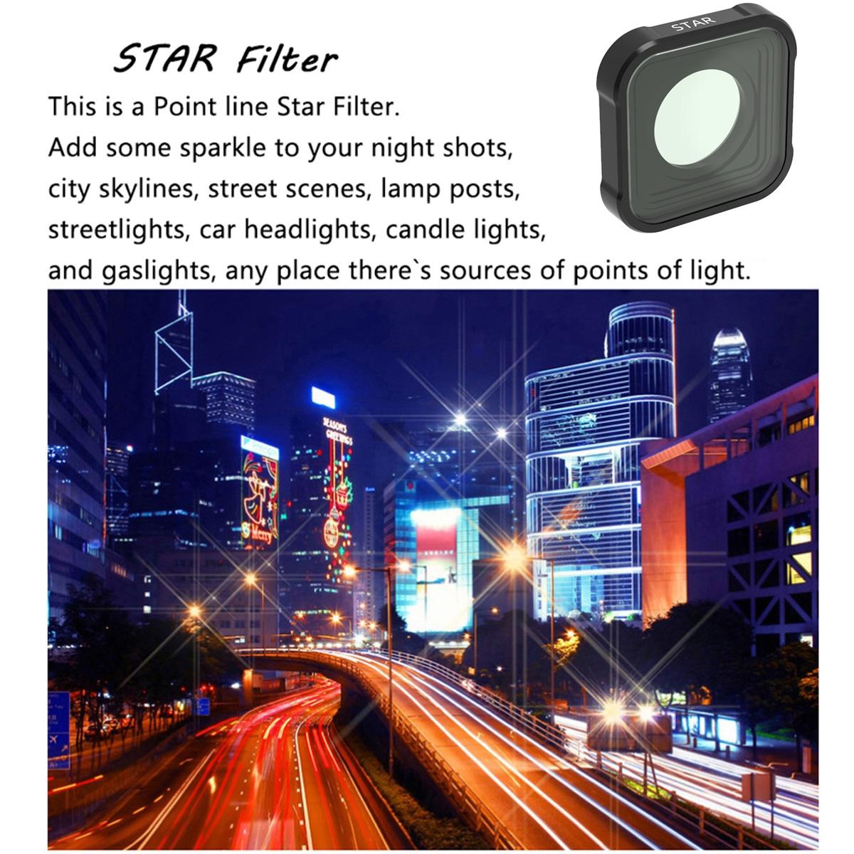 Kb Series Star Cpl Night Lens Filter For Gopro Hero10 / 9 - Nd8 / 16 / 32-1915197012517720066