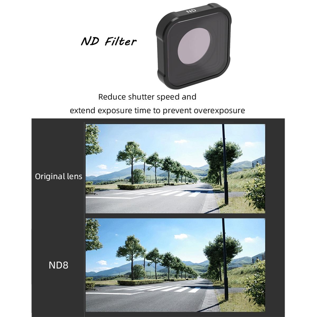 Kb Series Star Cpl Night Lens Filter For Gopro Hero10 / 9 - Nd8 / 16 / 32-1915197012517720072