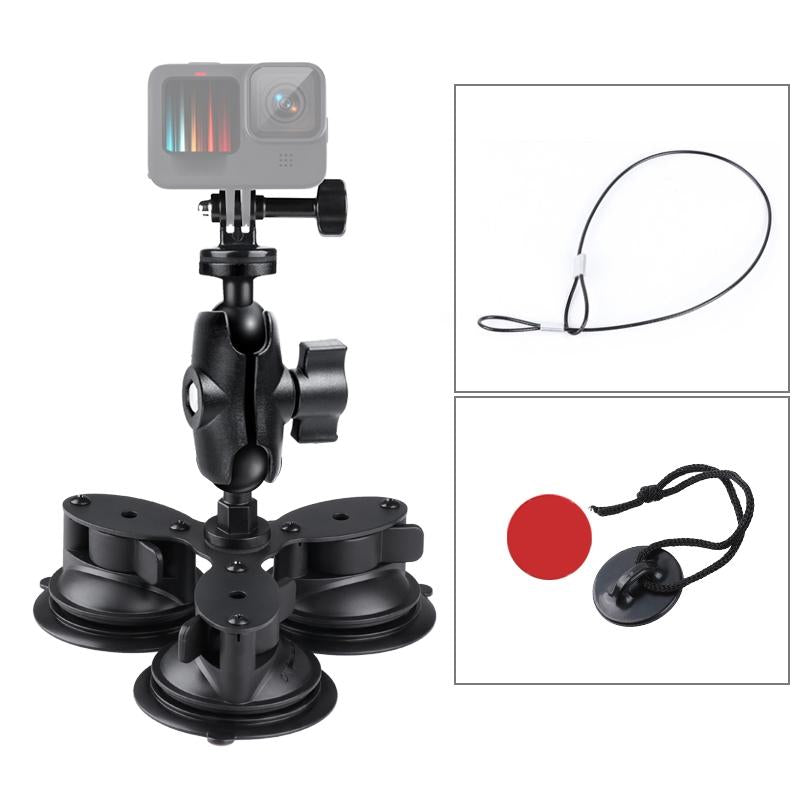 Steel Mount Holder With Tripod Adapter And Safety Buckle-1915196506747572224