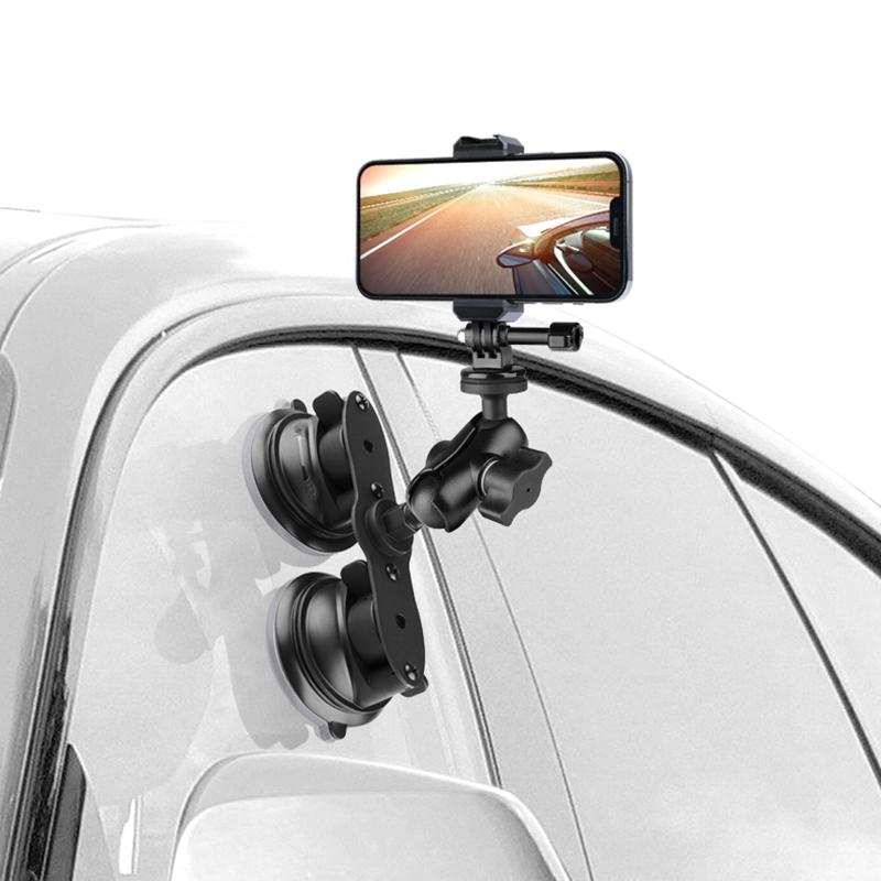 Steel Mount Holder With Tripod Adapter And Safety Buckle-1915196506747572229