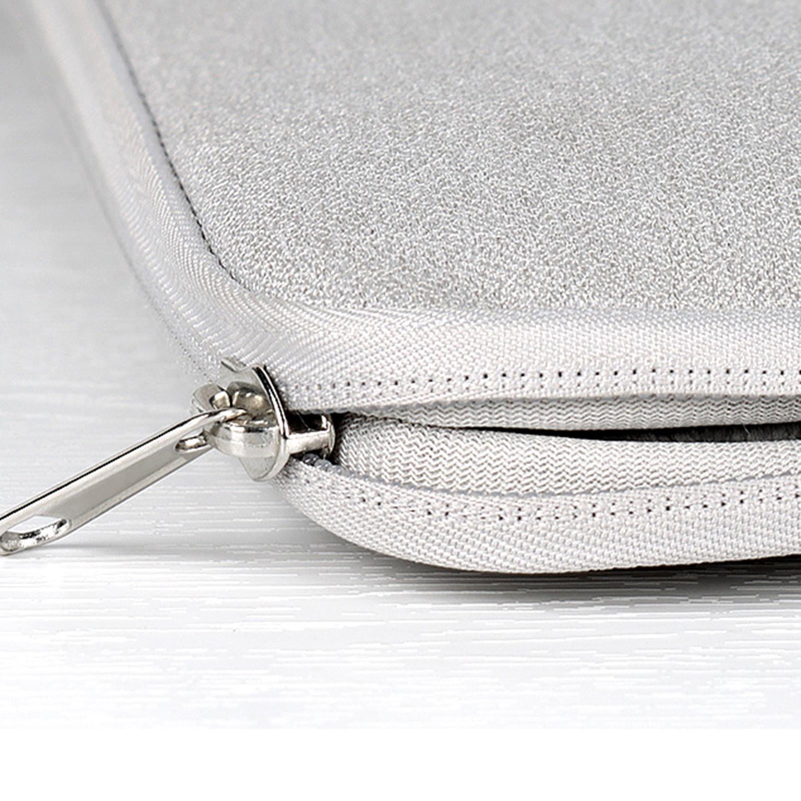 13.3 Inch Jacquard Laptop Liner Bag In Dark Gray Sheepskin-1915196527614234625