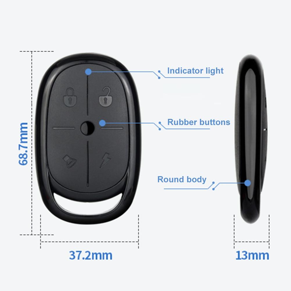 Electric Barrier Garage Door Remote - 4-Button Copy Style-1915196838118559746