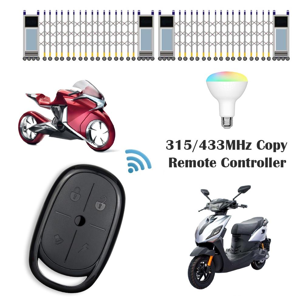 Electric Barrier Garage Door Remote - 4 Button Copy Style - 433Mhz Frequency-1915196973431001092