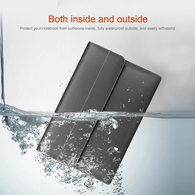 Waterproof Laptop Bag - 13.3 Inch Lightweight Dark Green-1915196530457972740