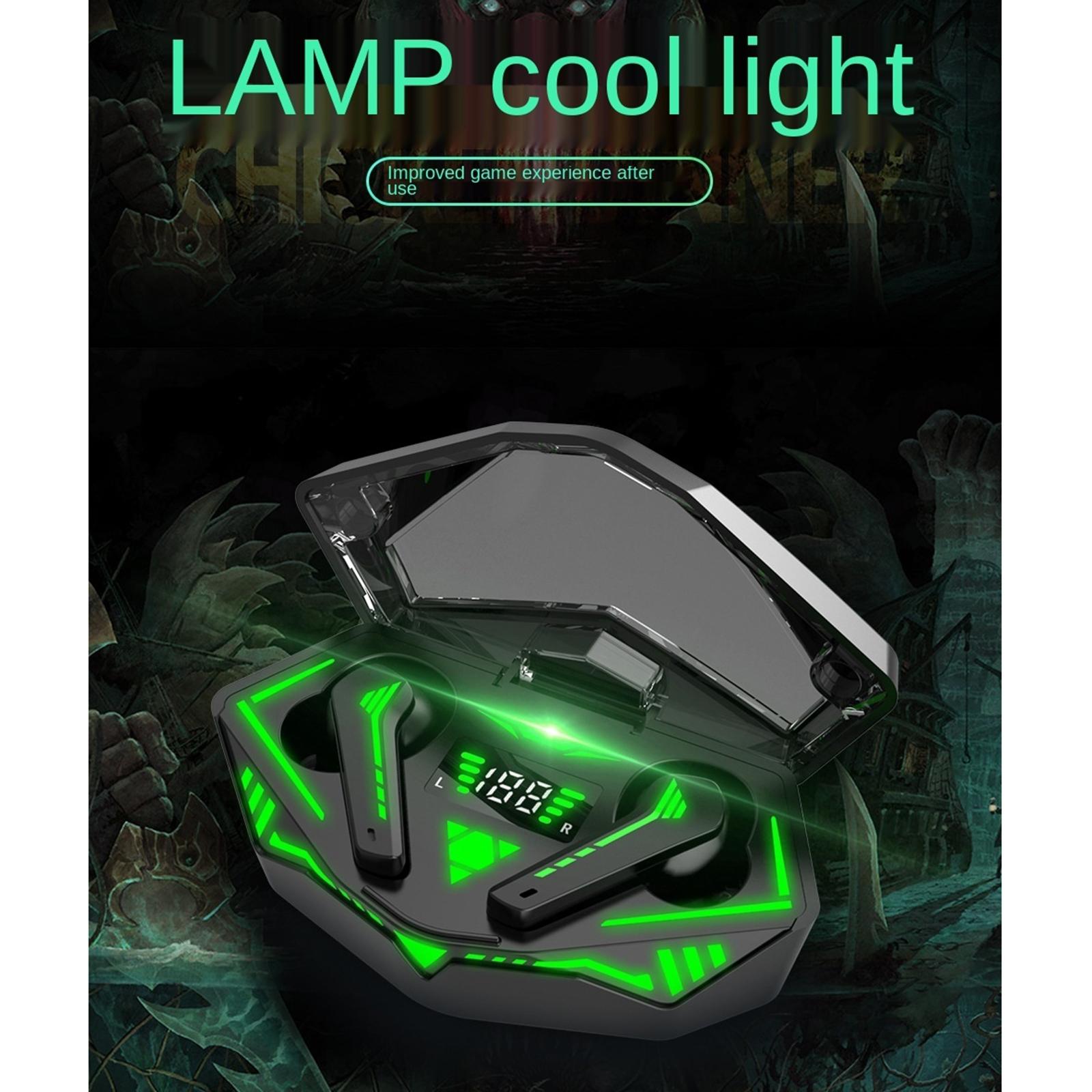 Wireless Gaming Bluetooth Earphones - Black-1915196835241267204