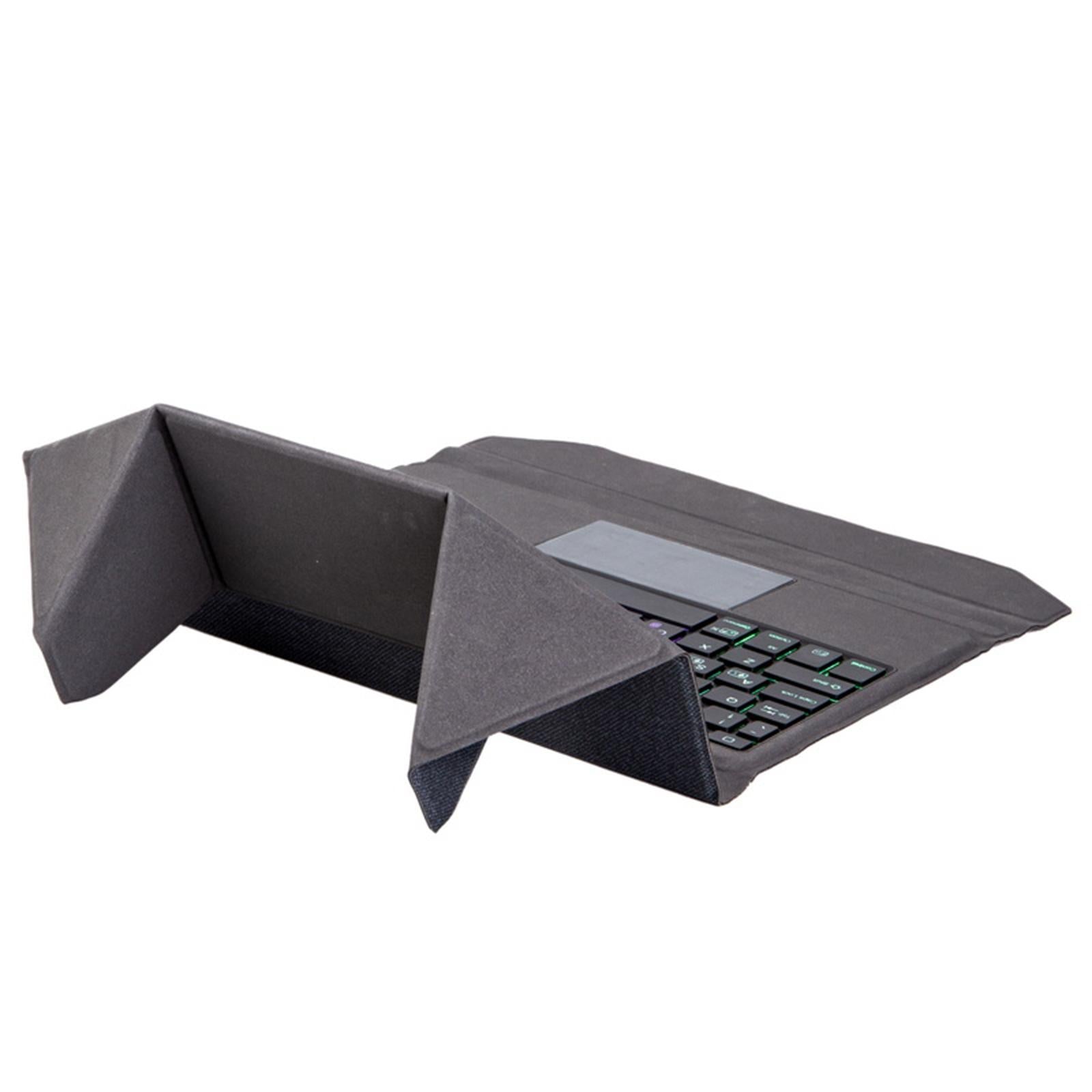 Integrated Bluetooth Keyboard Leather Case For Ipad Pro 11 - Backlit Touchpad Holder - Black-1915196971757473797