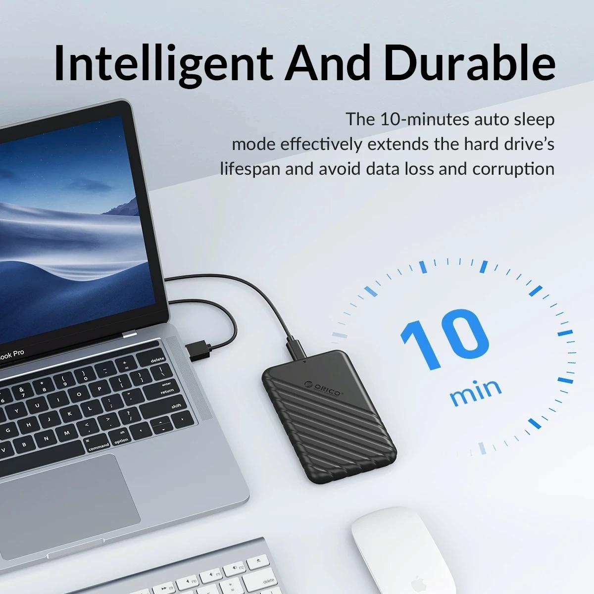 Portable Usb-C Hard Drive Enclosure - 2.5 Size-1915196647726518278