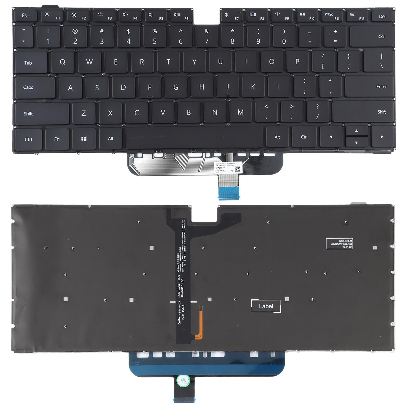 Backlit Keyboard For Huawei Matebook D14 / D15 Us Version-1915197863374229509