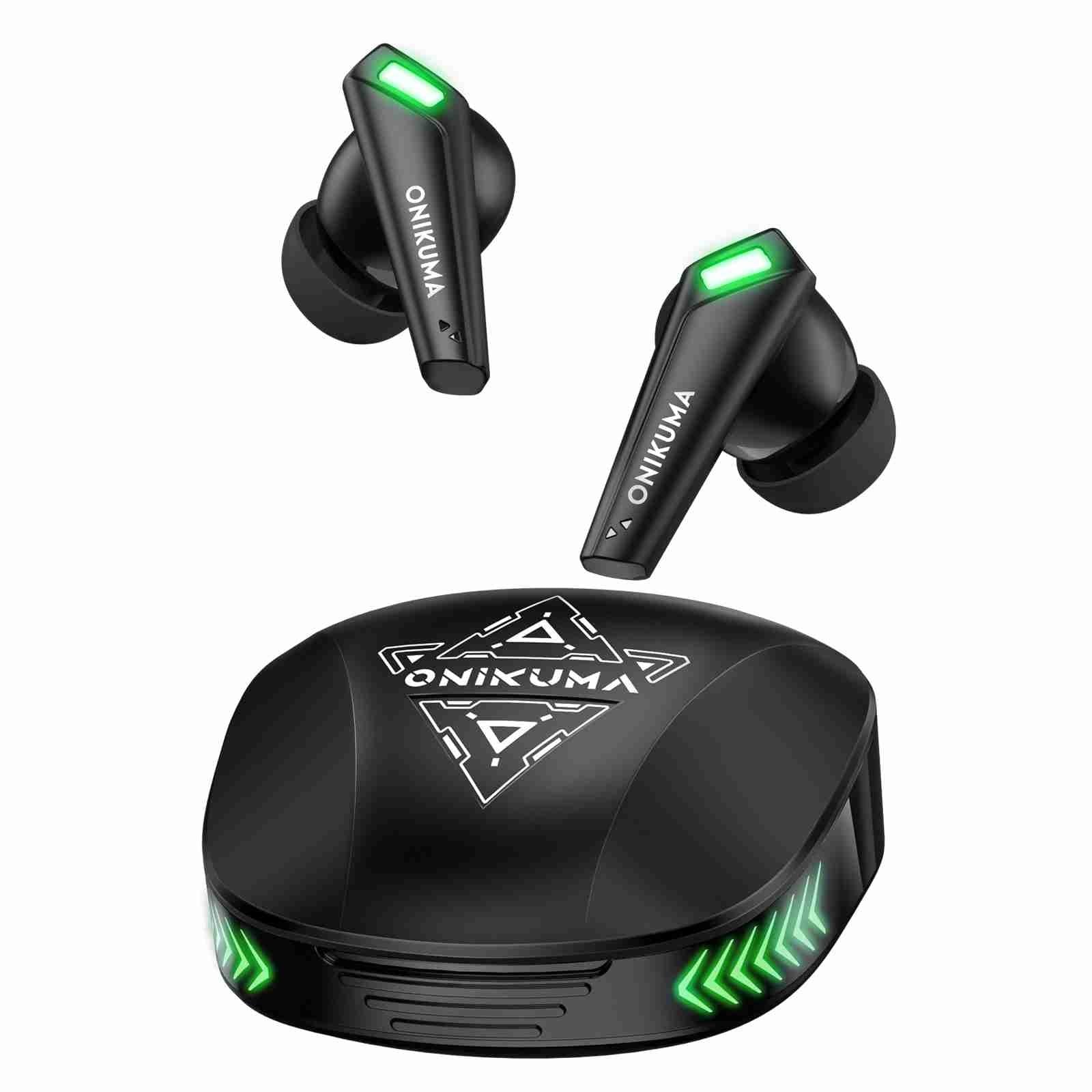 Wireless Bluetooth Earphones With Mic - Black-1915197134509051904