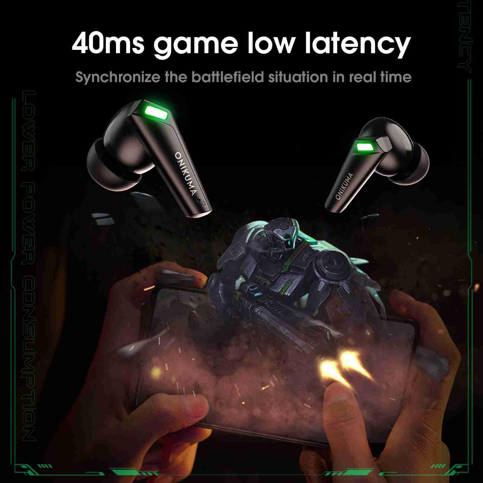 Wireless Bluetooth Earphones With Mic - Black-1915197134509051908