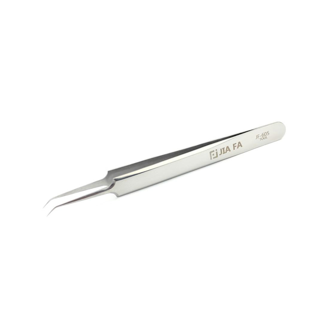 Stainless Steel Curved Tip Tweezers - Jf 605-1915198016235638786