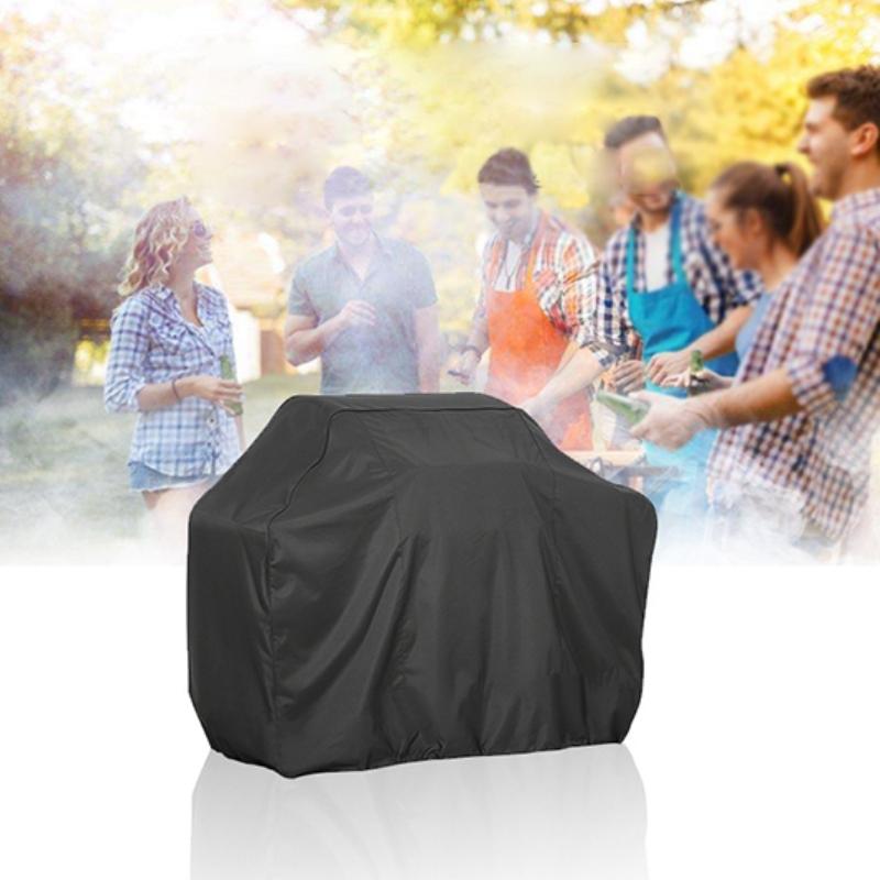 Waterproof Bbq Grill Cover - 210D Oxford Cloth - Dust-Proof - Anti-Uv - 100X60X150Cm - Outdoor-1915196748935073797