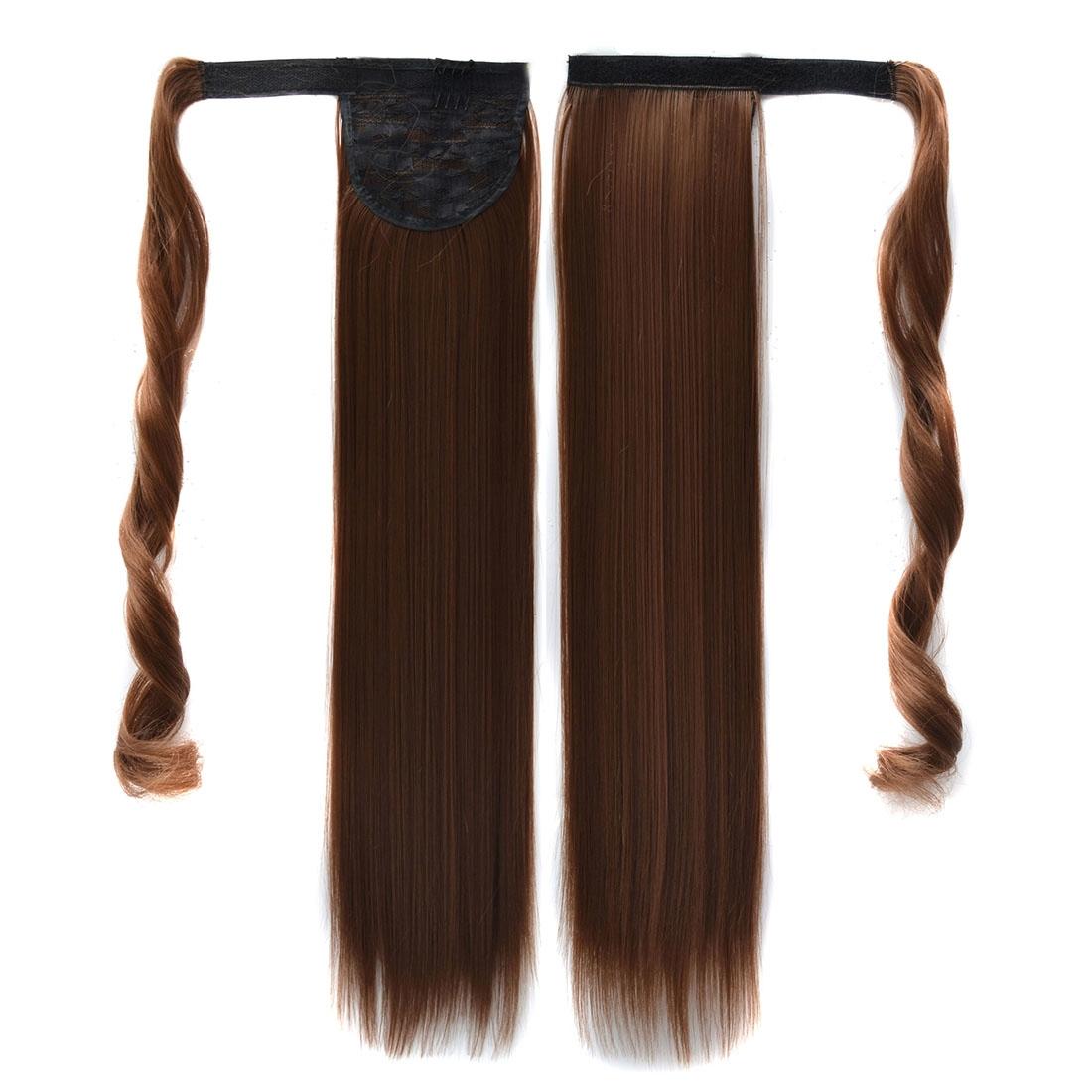 Long Straight Ponytail With Invisible Bandage - 12-1915197197612355585