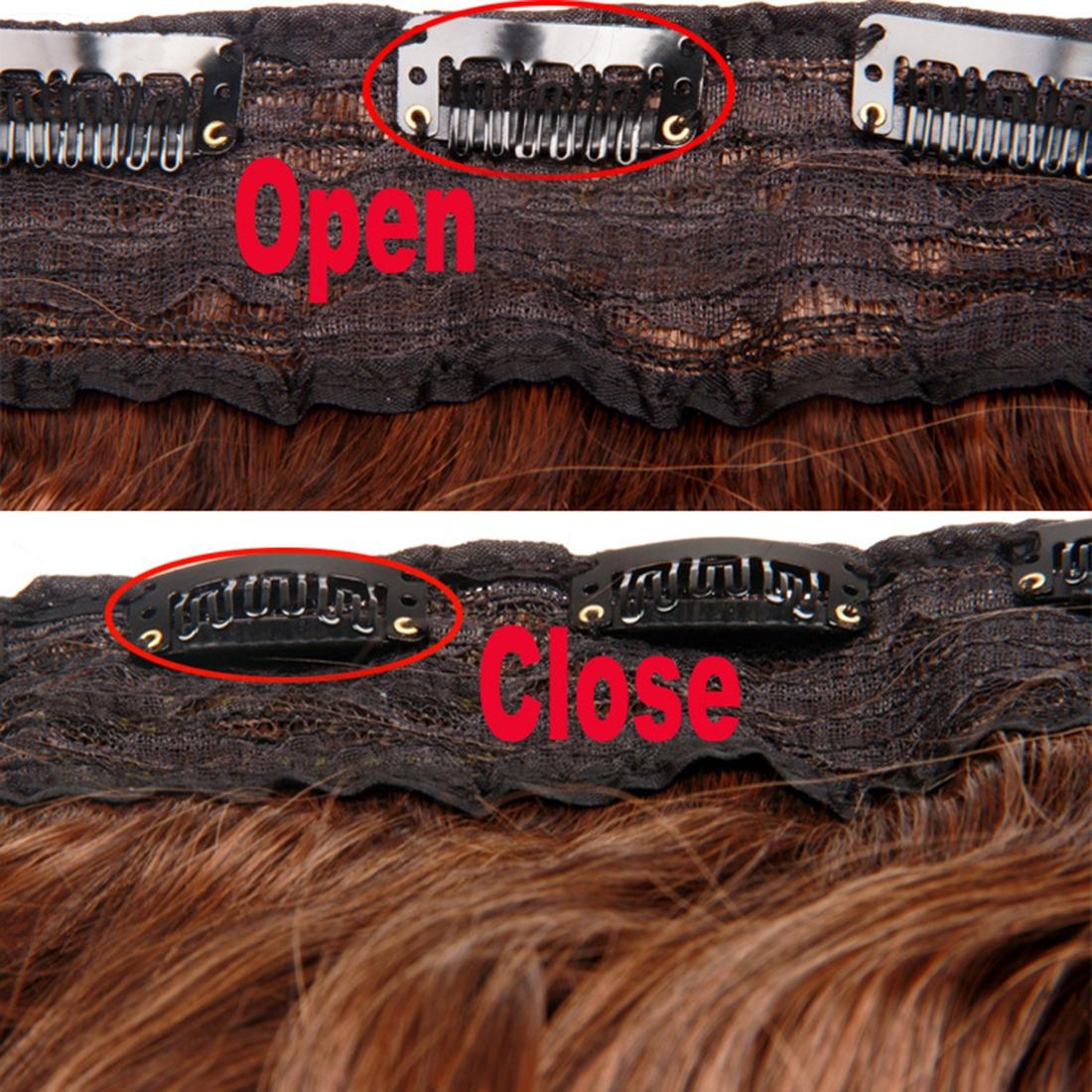 Long Straight Clip-In Wig Extension - 18 Inches-1915197053466710019