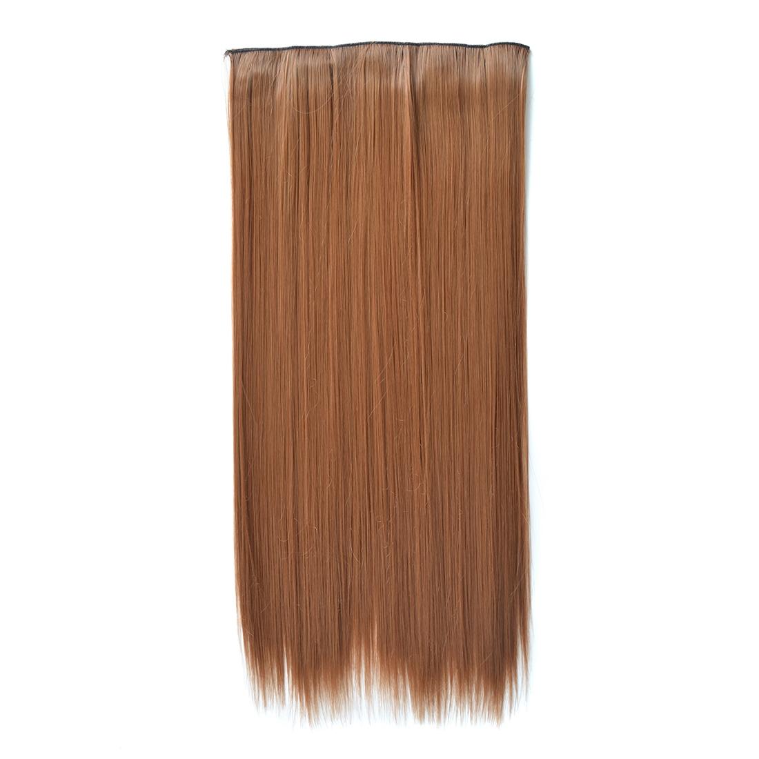Long Straight Wig Piece With 5 Clips - 30M27 Colour-1915197299236147201