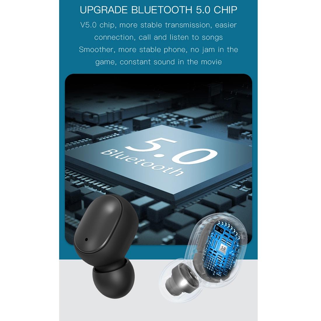 Wireless Bluetooth Earphones With Digital Display & Charging Box - H6 Tws-1915197206844018696