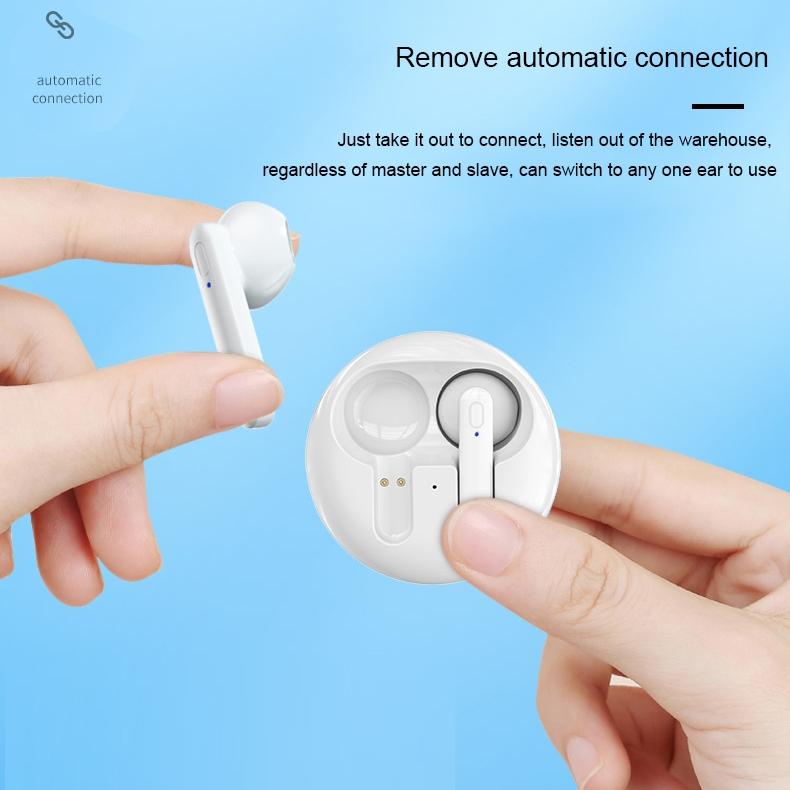 Wireless Stereo Bluetooth Earphones - V31 Sight Series White-1915196637916041222