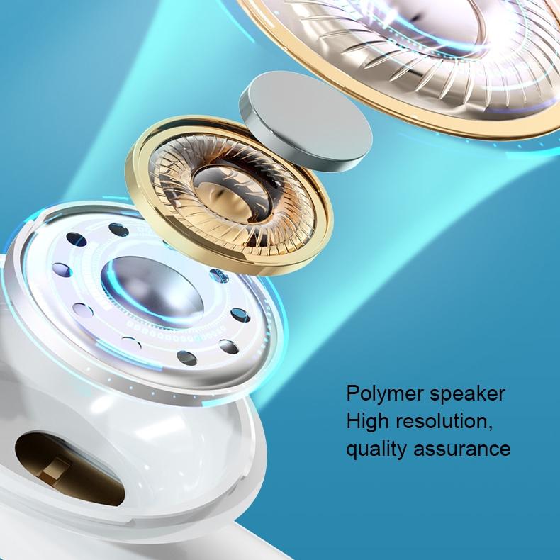 Wireless Stereo Bluetooth Earphones - V31 Sight Series White-1915196637916041225