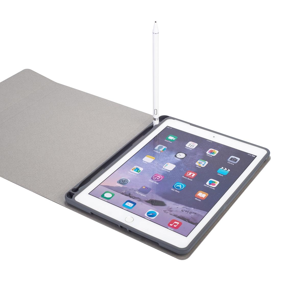 Silk Texture Bluetooth Keyboard Tablet Case For Ipad Air 2 / 1 Pro 9.7 2017 / 2018 With Stand & Pen Slot - Rose Gold-1915196544437587971