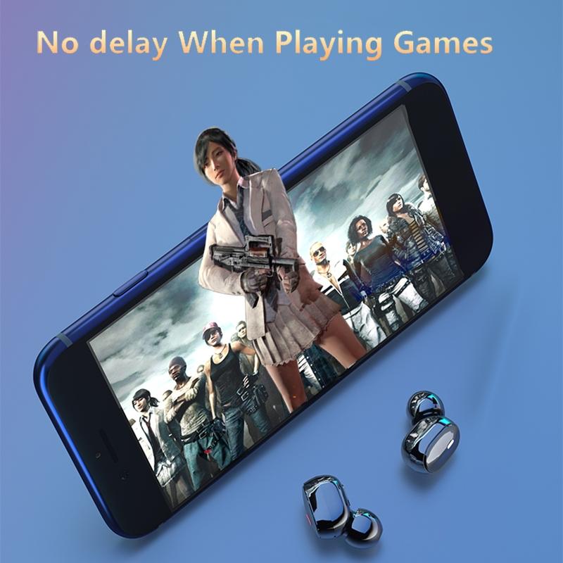 Wireless Earbuds With Noise Cancellation & Magnetic Charging - Led Display-1915196500024102916