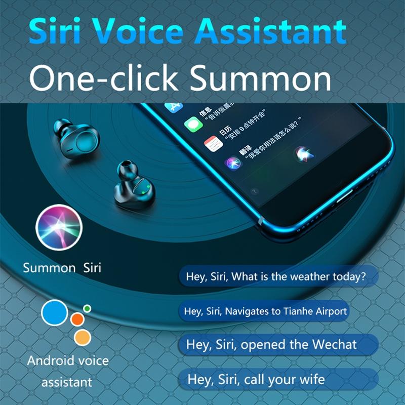 Touch Bluetooth Earphones With Dual Noise Cancellation And Charging Box-1915196671902486534