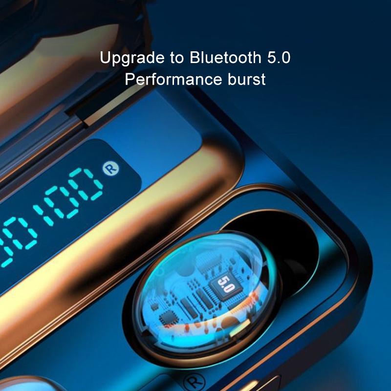 Wireless Noise-Cancelling Earbuds With Triple Display - Black-1915196733118353411