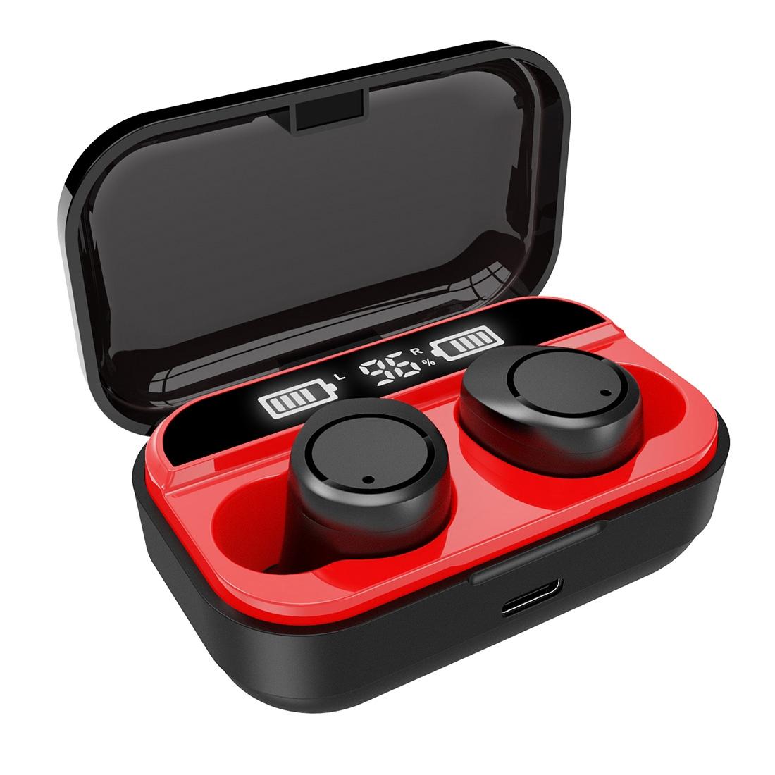 Wireless Stereo Headset With Charging Case And Digital Display - X5 Tws Bluetooth V5.0-1915196593246703616