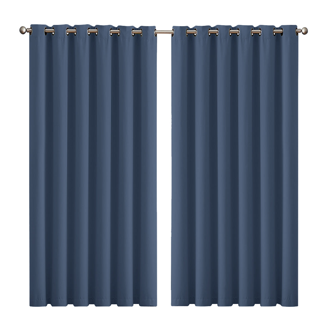 2x Blockout Curtains Panels 3 Layers-1942353384656998400