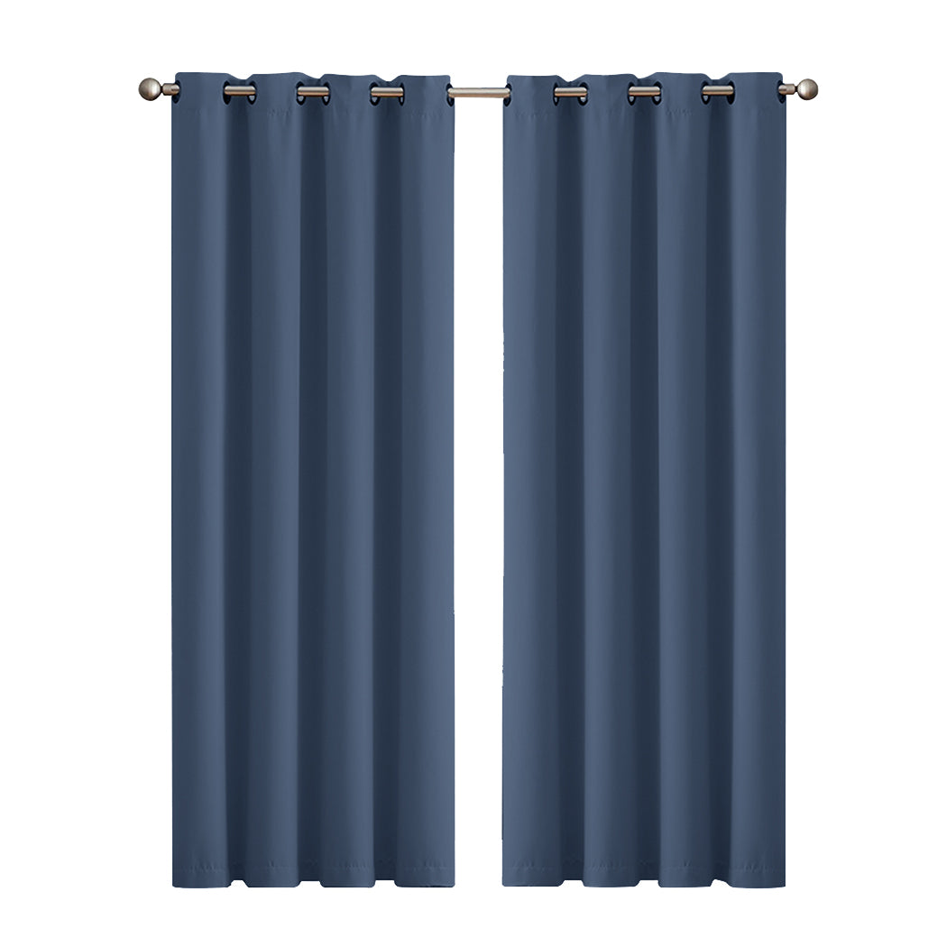 2x Blockout Curtains Panels 3 Layers-1942353380575940608