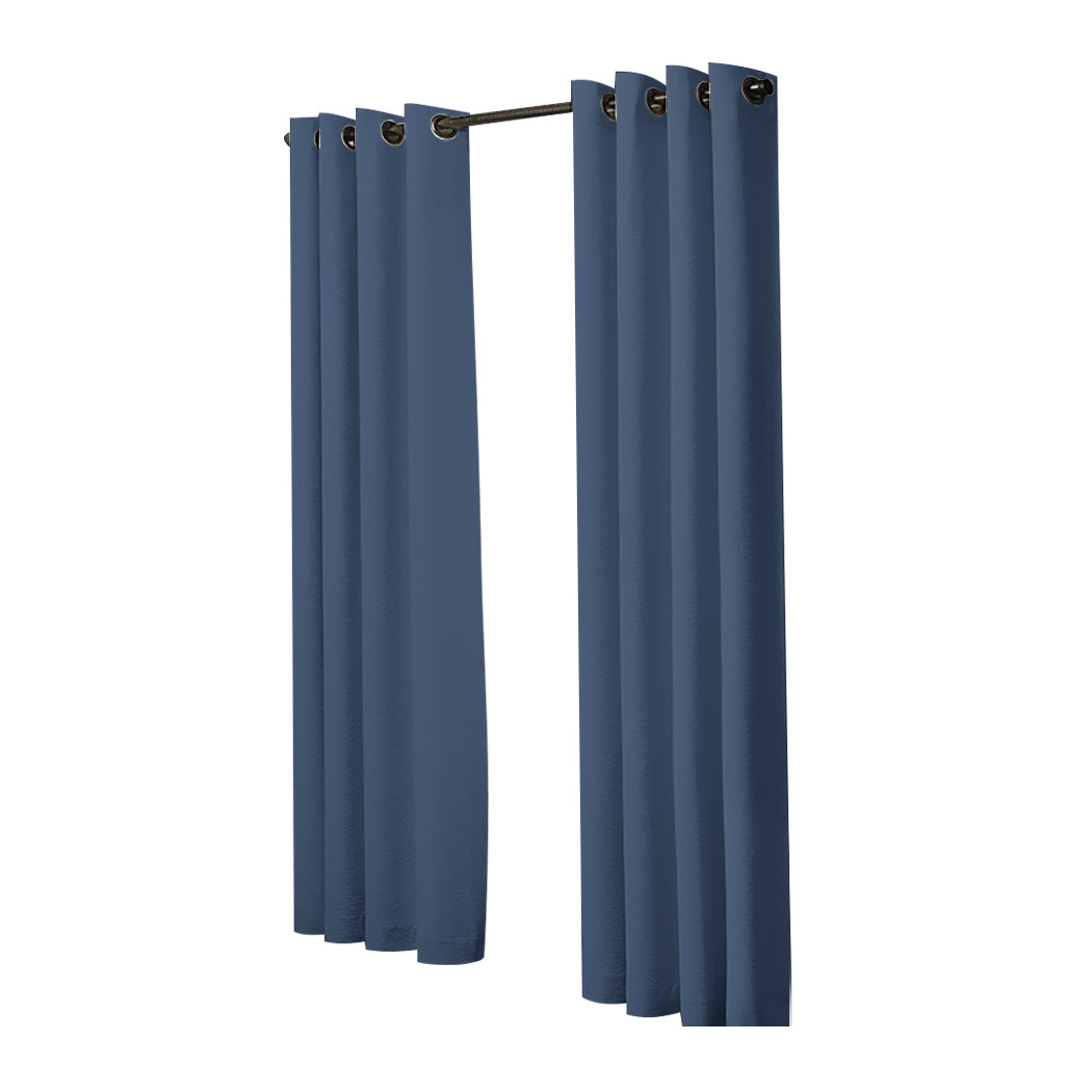 2x Blockout Curtains Panels 3 Layers-1942353380575940609