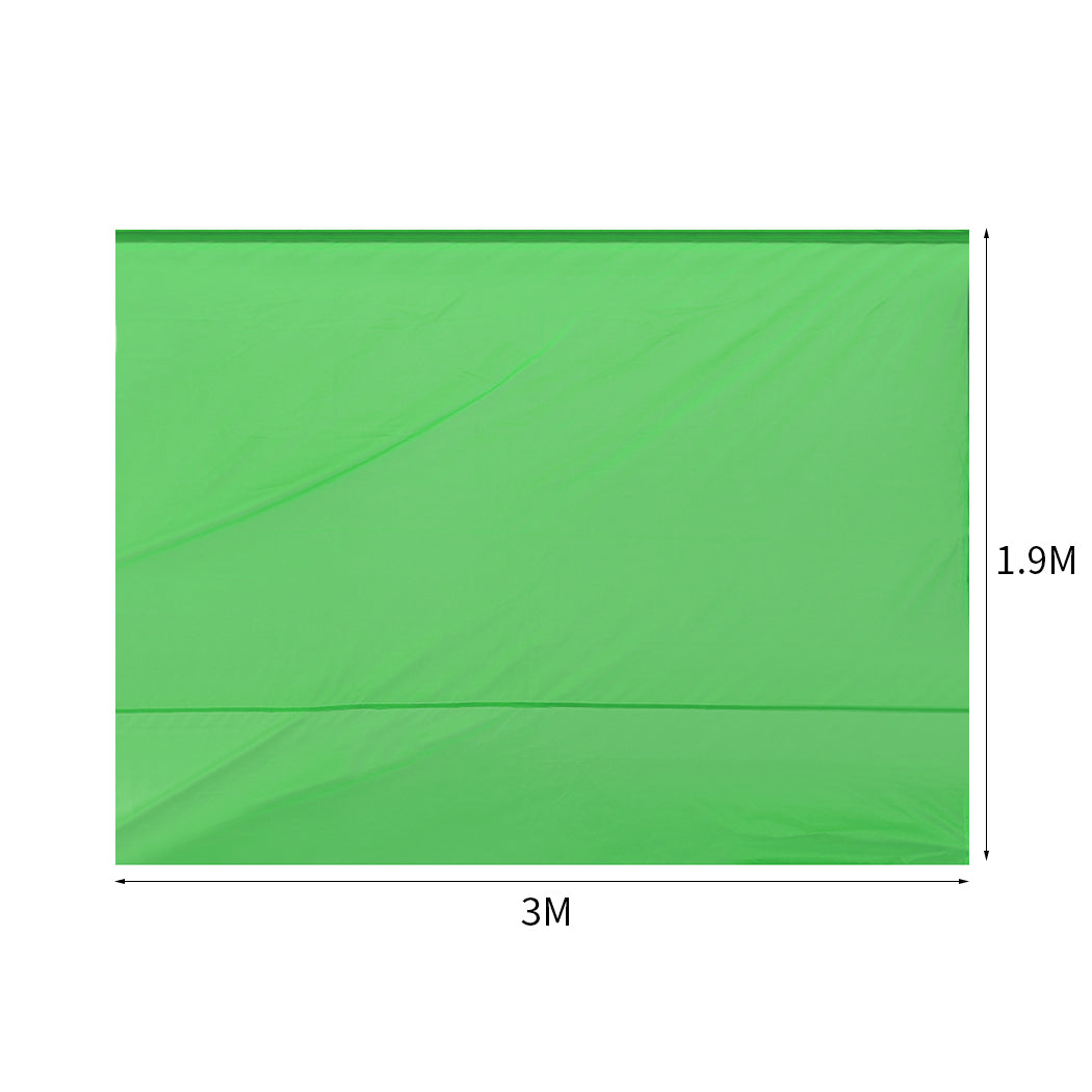 Mountview Gazebo Walls 3x1.9 Outdoor Green-1942352885392216066