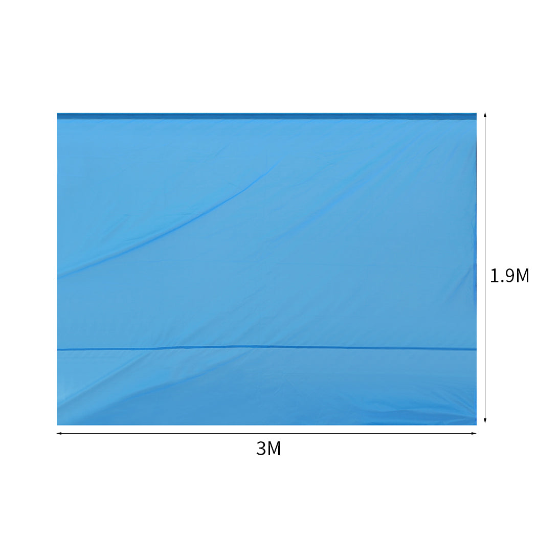 Mountview Gazebo Walls 3x1.9 Outdoor Blue-1942352885153140738