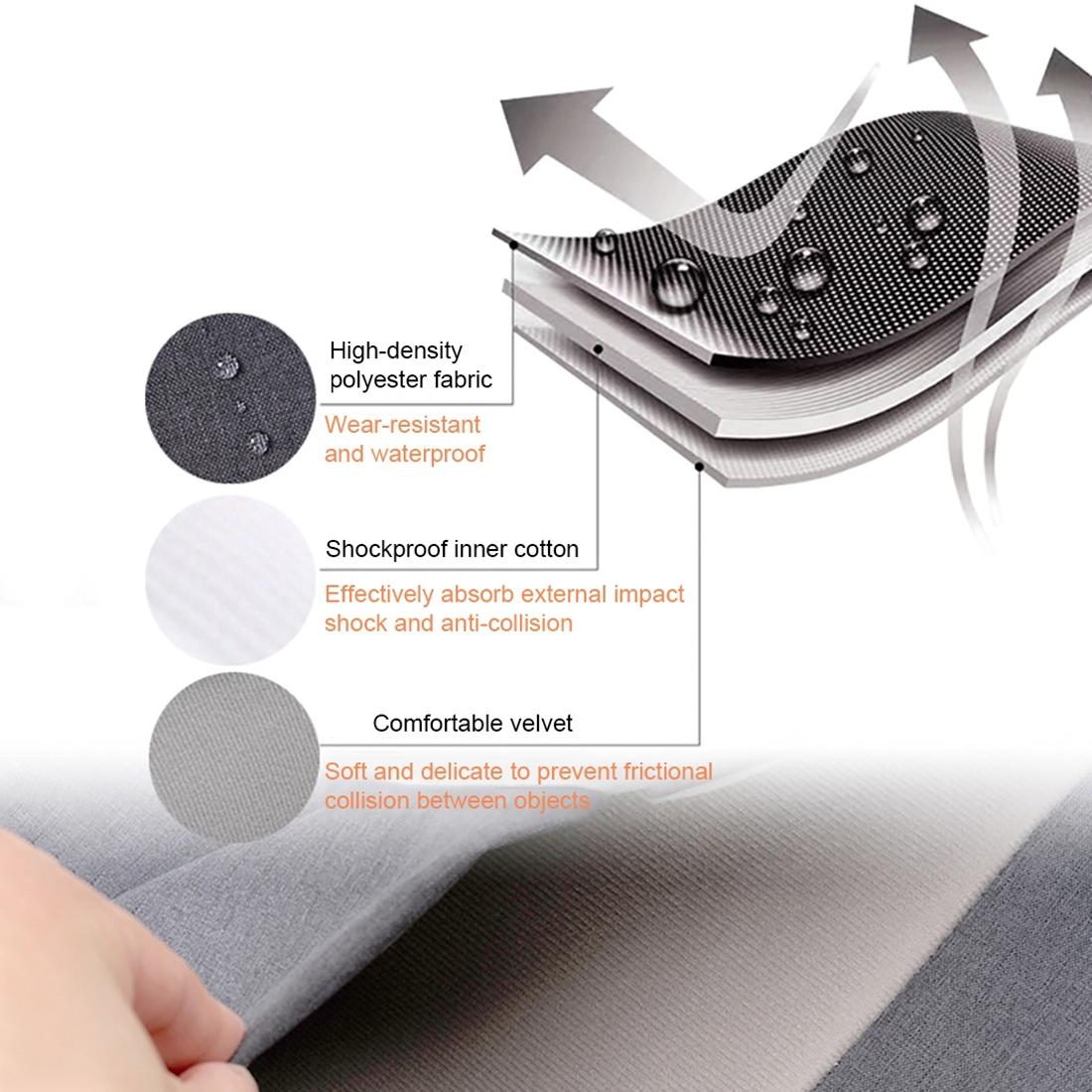 Waterproof Polyester Inner Package Bag For 14-15.4 Inch Laptops - Pink-1915196537252745219
