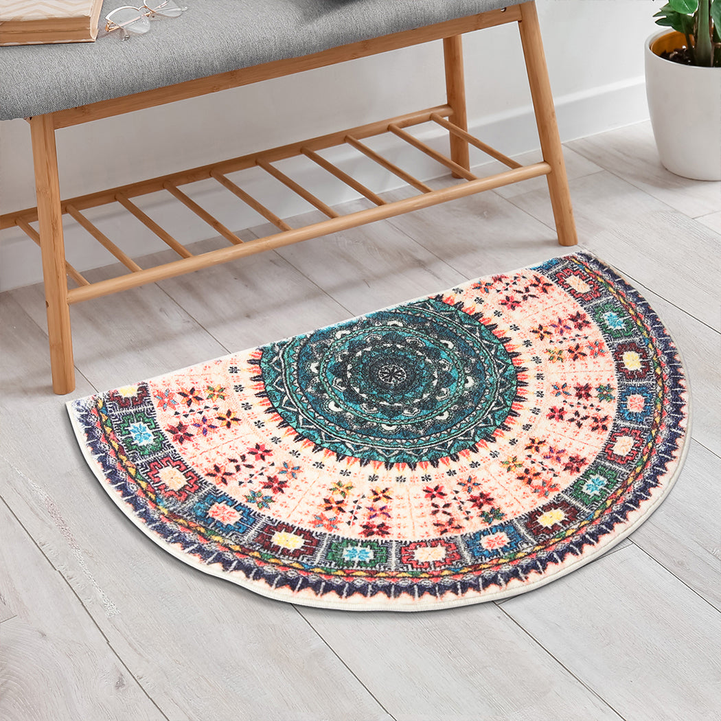 Marlow Door Mat Half Moon Semi-Circle Rug 60x90-1942353172693651462