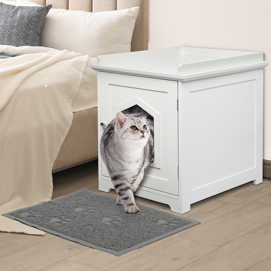 PaWz Cat Litter Box Mat Fully Enclosed-1942352761815437318
