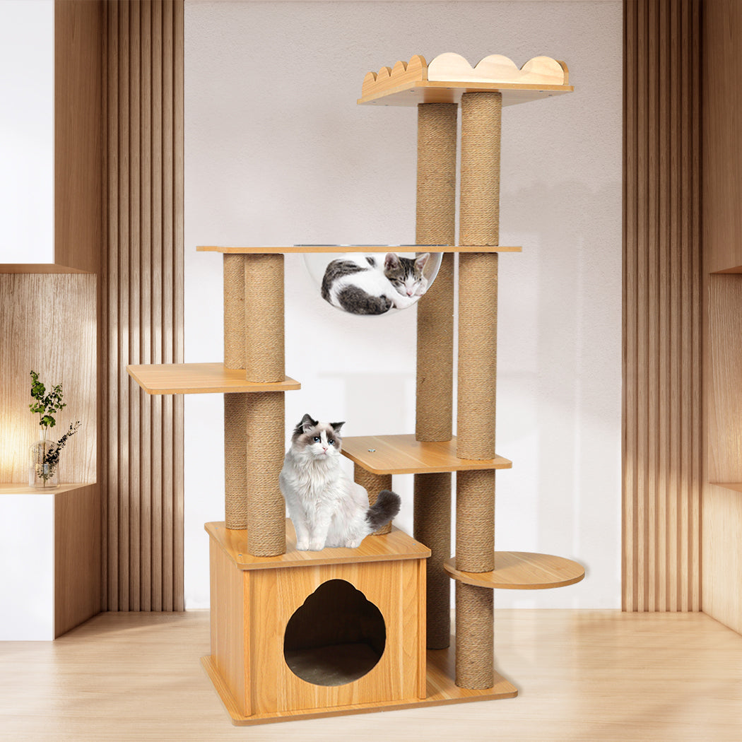 PaWz Cat Tree Scratching Post Scratcher-1942352747236036614