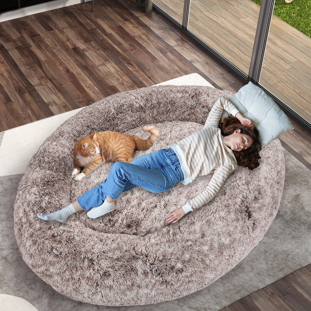 PaWz Replacement Pet Bed Cover Zipper Brown Cover-1942352750109134854
