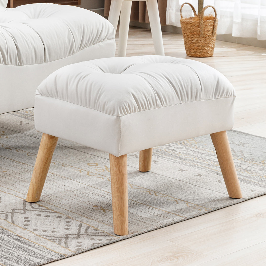 Levede Accent Ottoman Chair Footstool-1910112924400226310