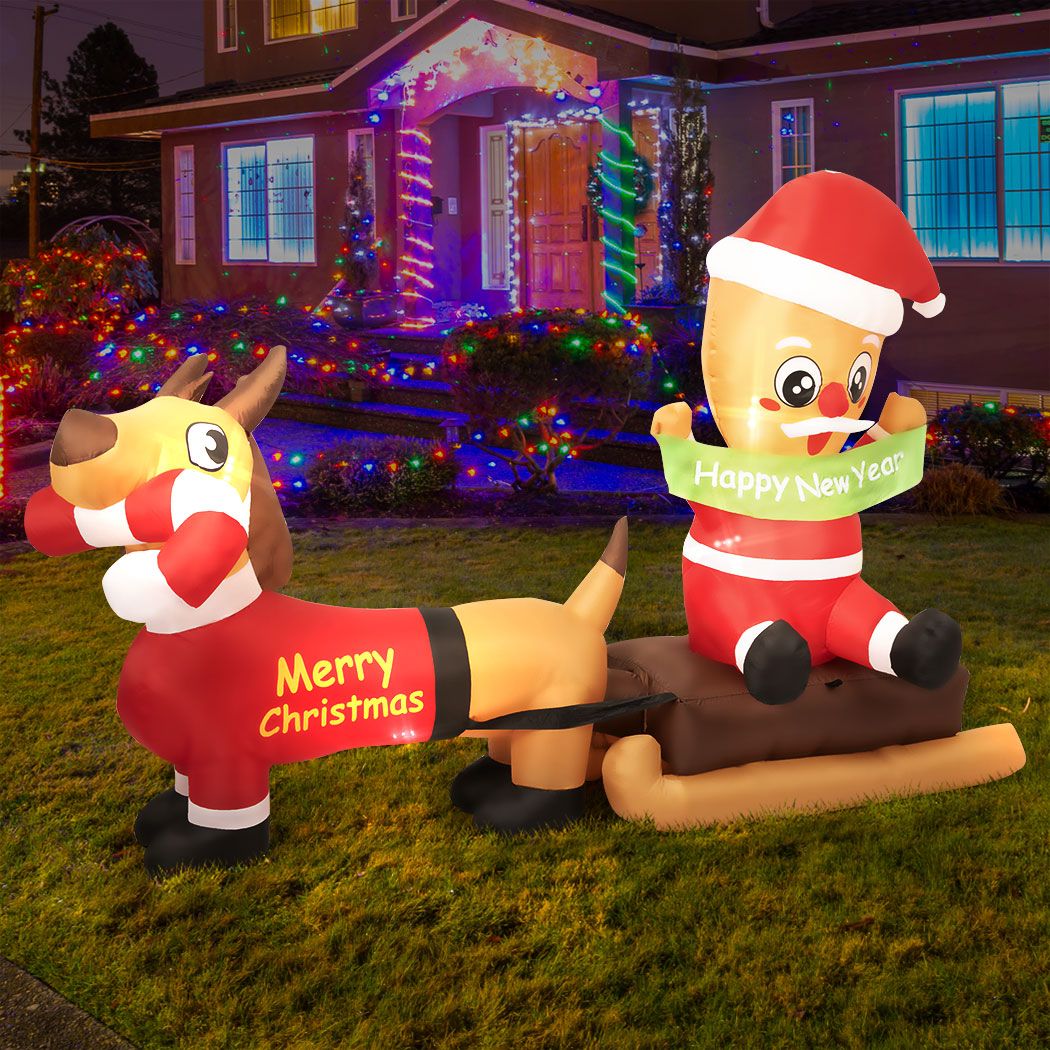Santaco Christmas Inflatable 2.1M Xmas-1942353248438587398