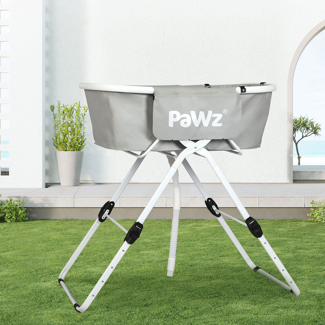 PaWz Pet Bathtub Adjustable Height Folding-1942352764046807046