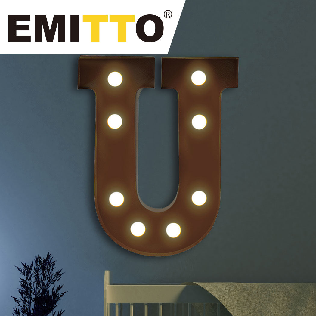 LED Metal Letter Lights Free Standing-1942353641264517126