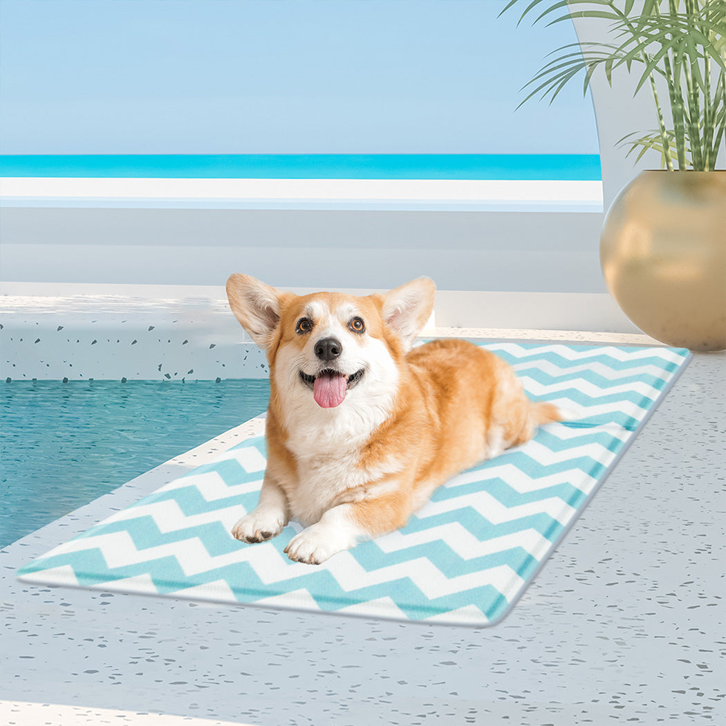 Pawz Pet Cooling Mat M Blue-1942353671853576198