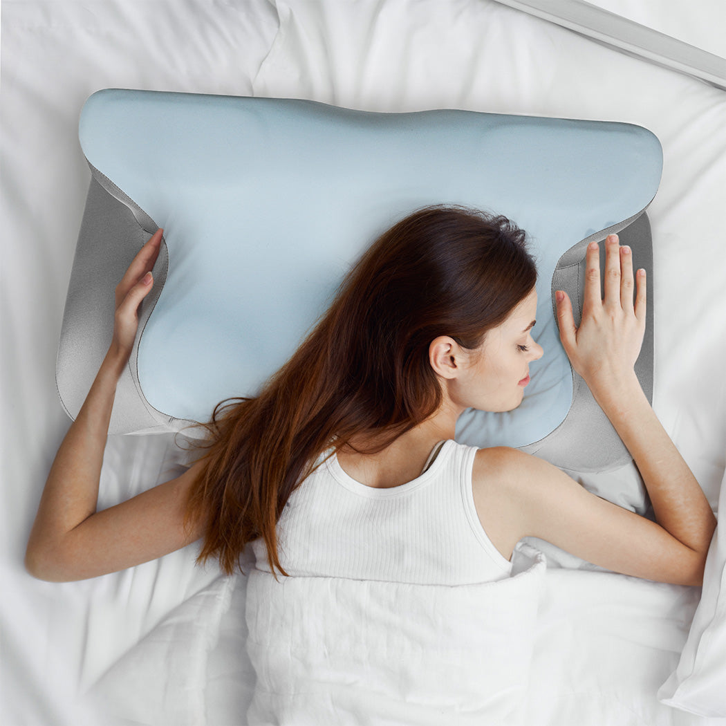 Dreamz Contour Memory Foam Pillow for Pain Relief-1942353714786471942