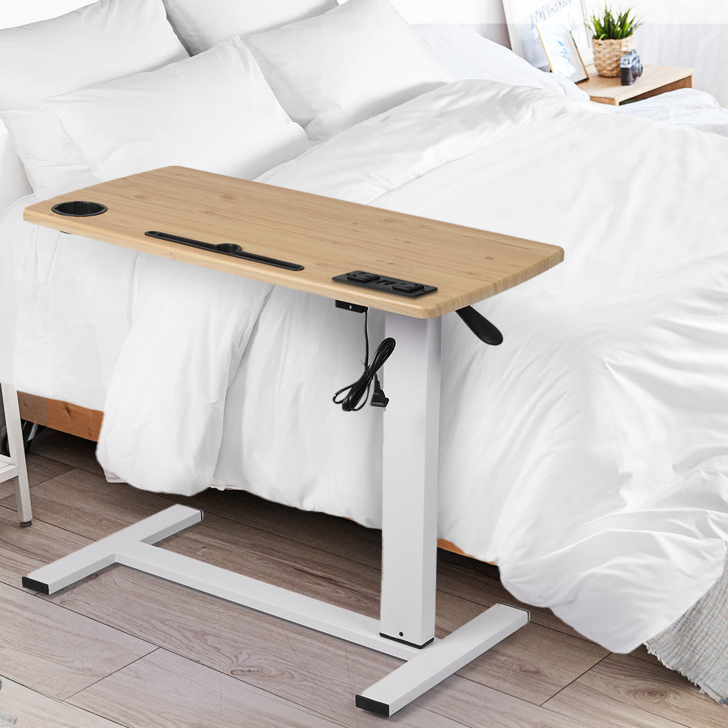 Levede Standing Desk Height Adjustable Oak-1910113012900040710