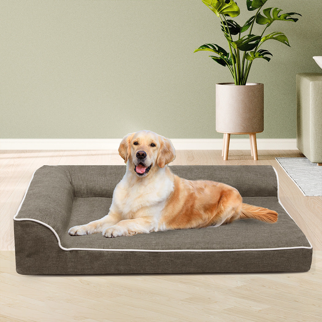 Pawz Orthopedic Dog Bed XXL Coffee-1942353669773201414