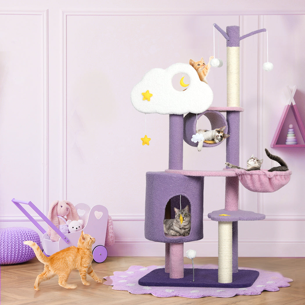 PaWz Cat Tree Kitten Furniture Condo-1942352762494914567